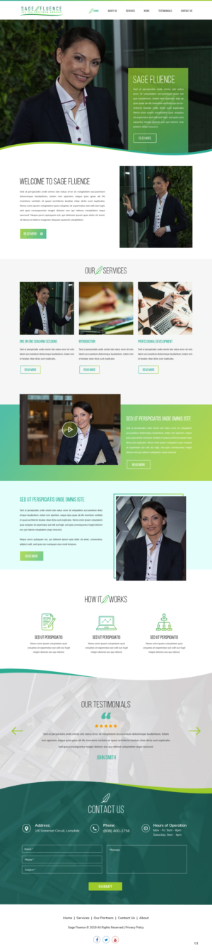 Web Design by pb for this project | Design: #22226814