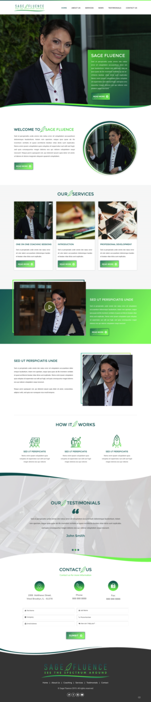 Web Design by pb for this project | Design: #22463381