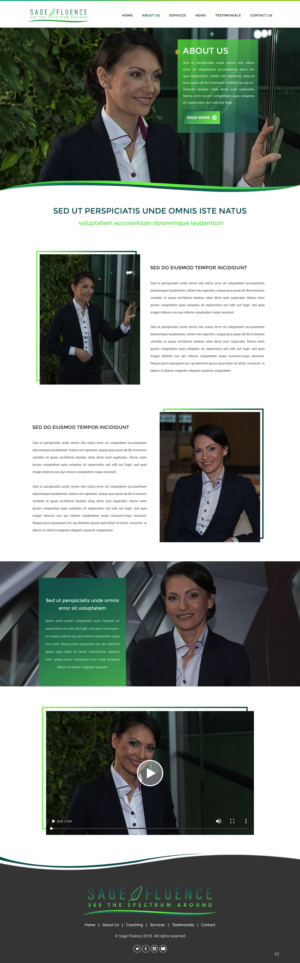 Web Design by pb for this project | Design: #22479311