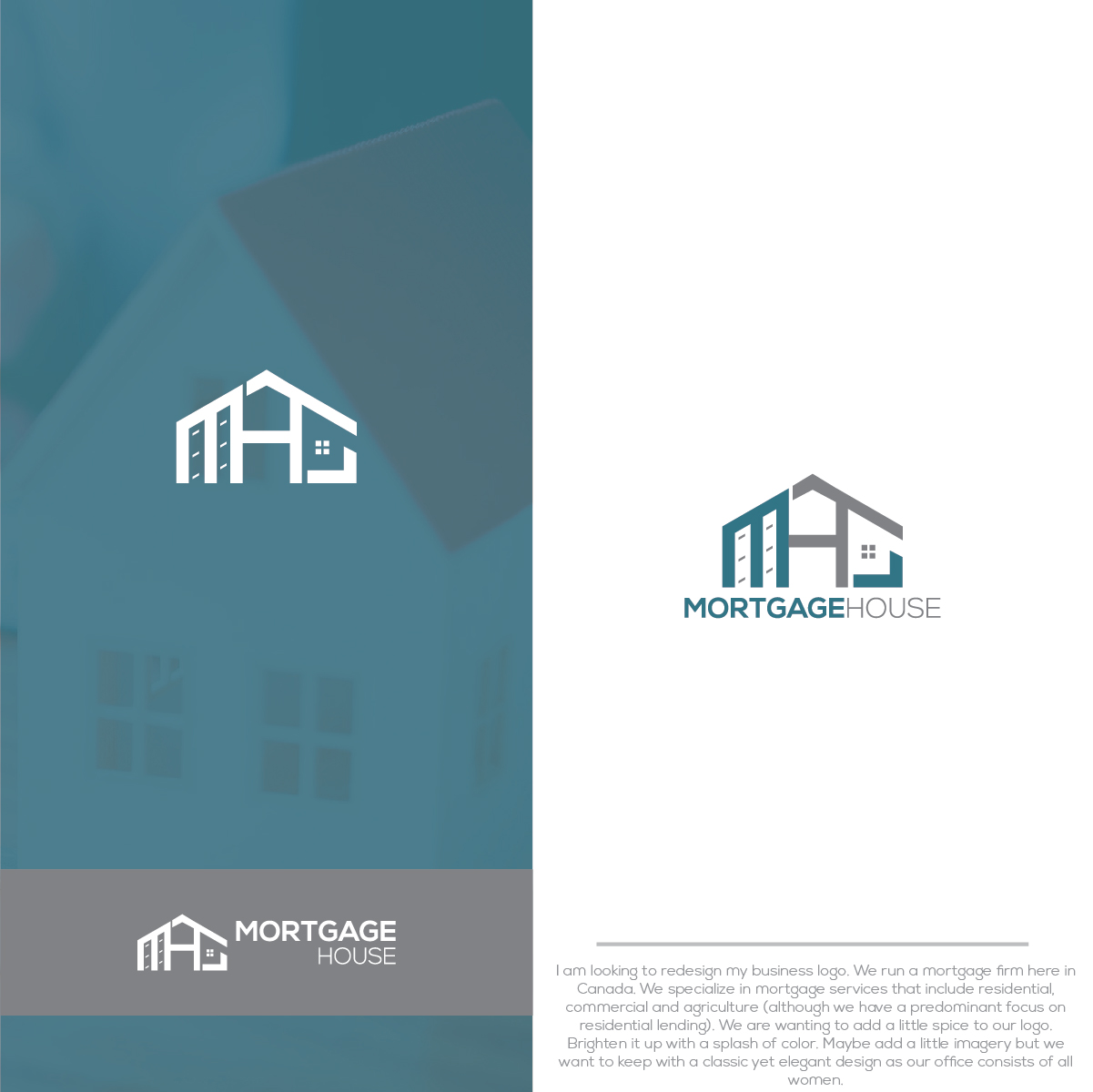 Logo Design by Deziners Zone for Verico Mortgage House Corp | Design #22162282