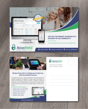 Postcard Design by alex989 for accushield | Design: #22159877