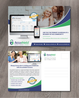 Postcard Design by alex989 for accushield | Design: #22159902
