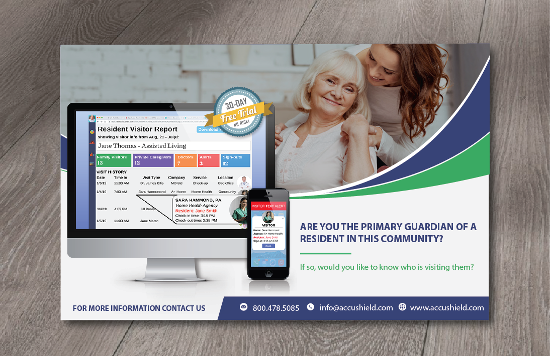 Postcard Design by alex989 for accushield | Design #22259338
