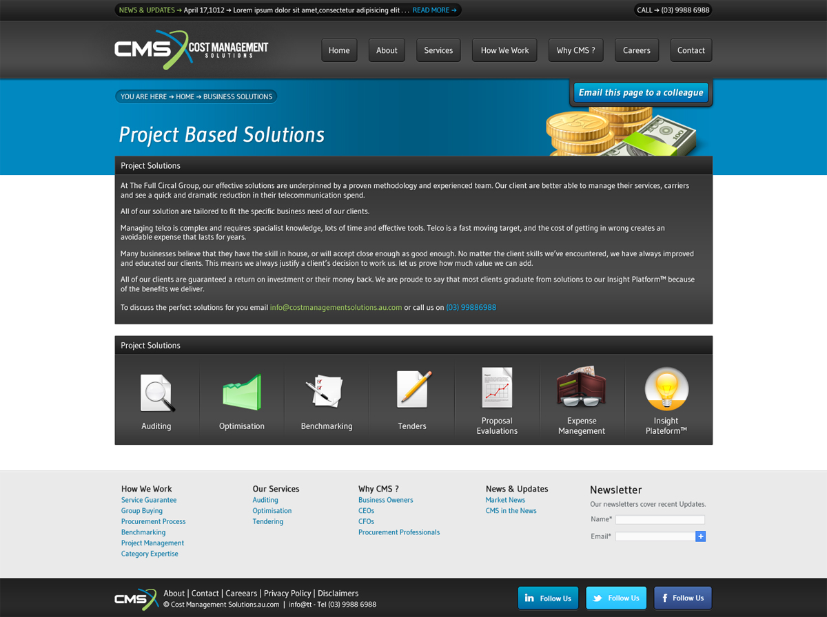 Web Design by Enliven for this project | Design #732969