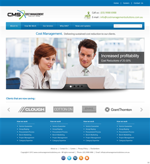 Web Design by pb for this project | Design: #735002