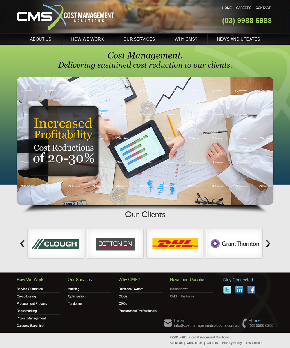 Diseño Web por ShreejiAkshar para este proyecto | Diseño #731981