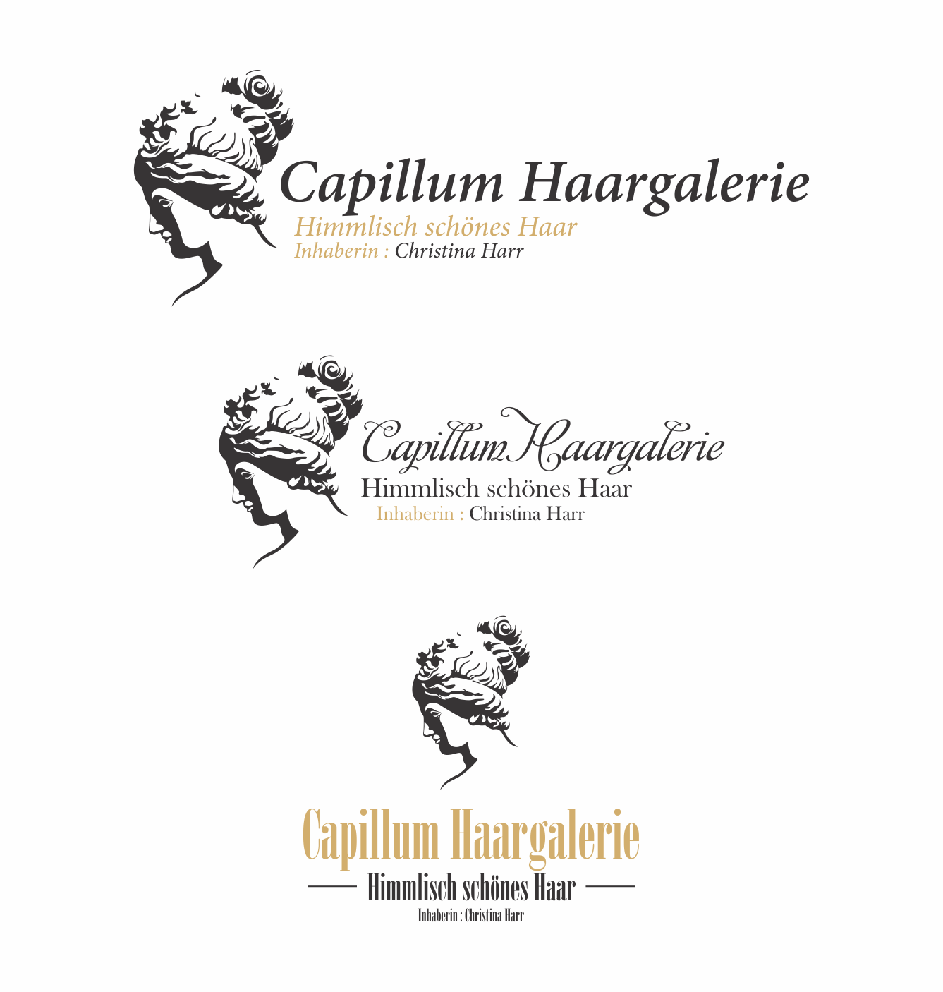 Design de Logo par blacksheep1710 pour Capillum Haargalerie | Design #22160690