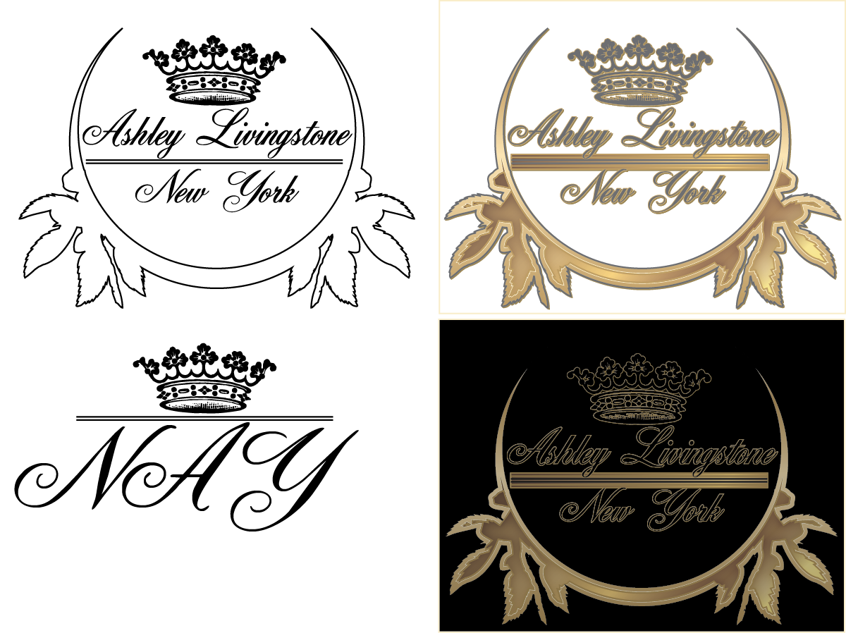 Logo Design by theREALgone84 for Ashley Livingstone New York, LLC | Design #2944334