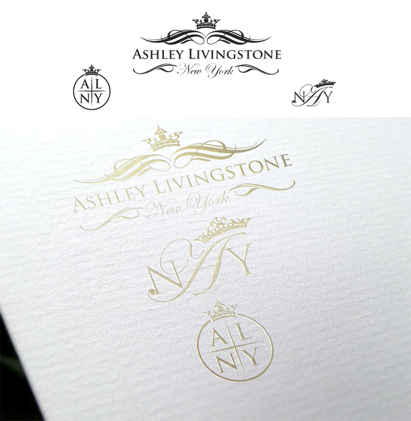 Logo Design by costur for Ashley Livingstone New York, LLC | Design: #2955273