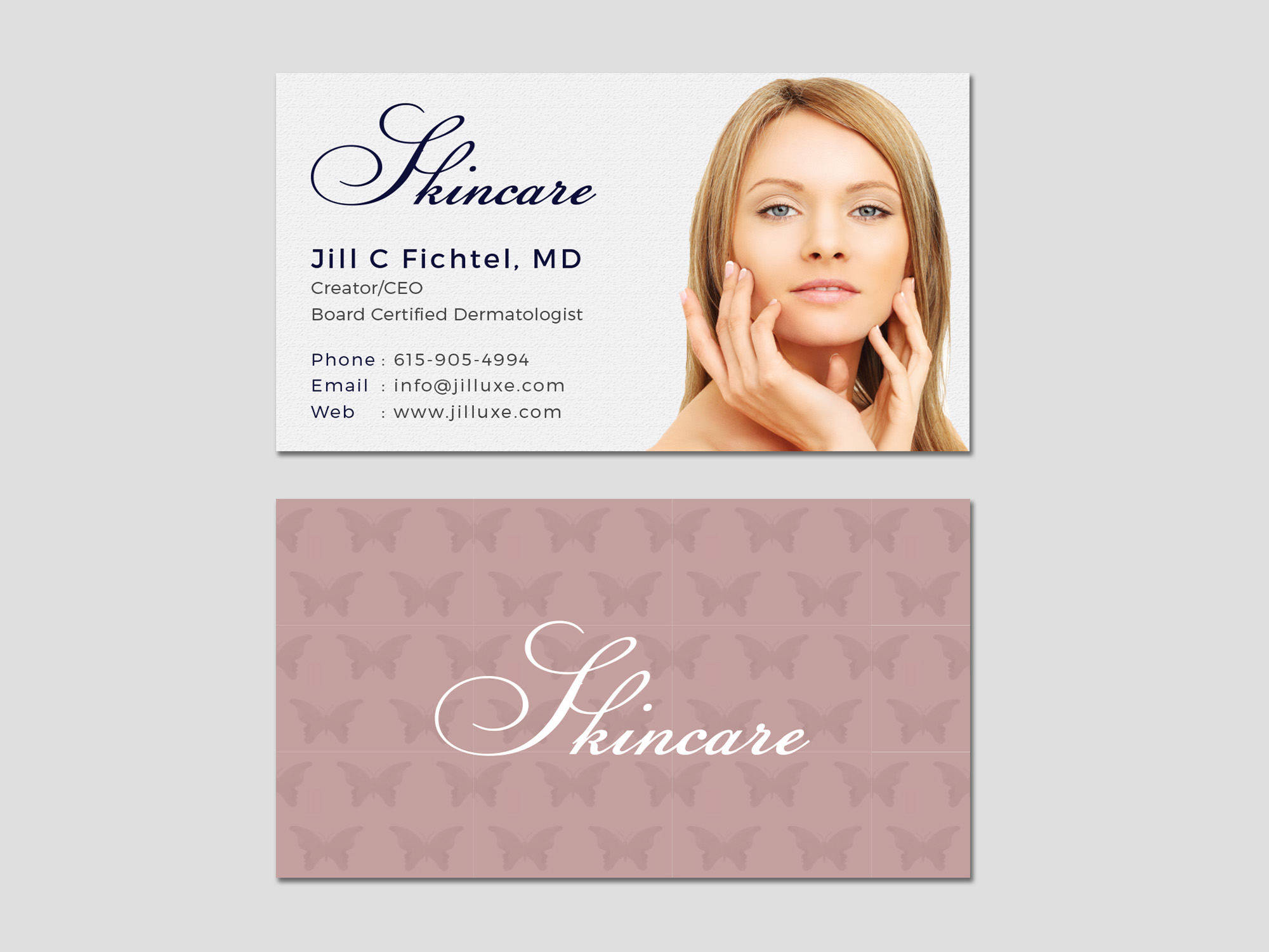 Business Card Design by Tripti Ranjan Gain for Bexley Dermatology | Design #22161027