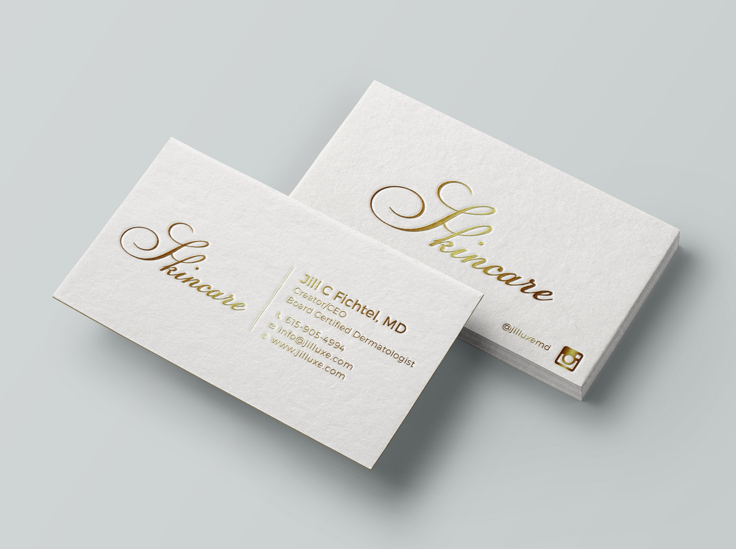 Business Card Design by Tripti Ranjan Gain for Bexley Dermatology | Design #22161030