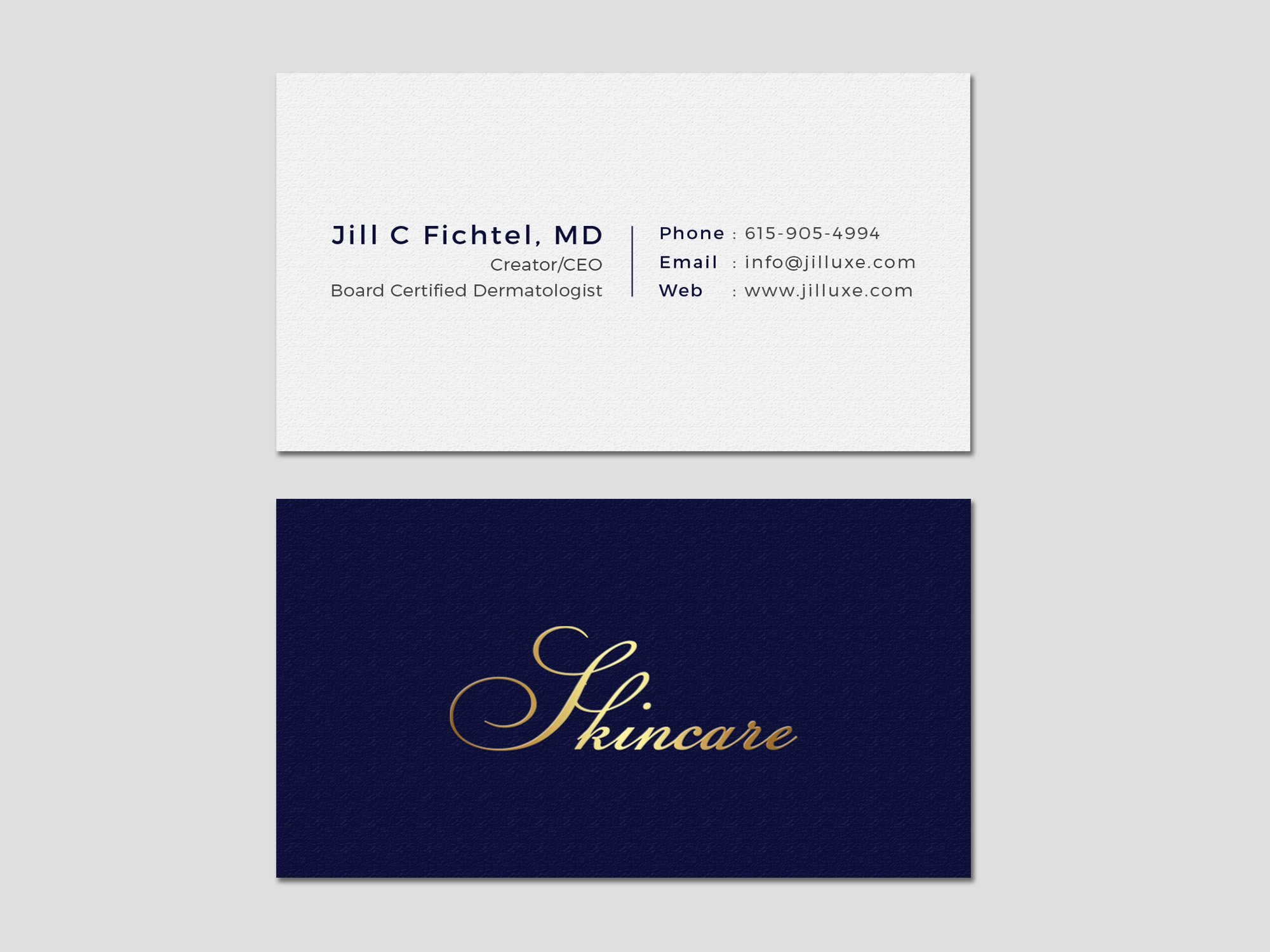 Business Card Design by Tripti Ranjan Gain for Bexley Dermatology | Design #22161036