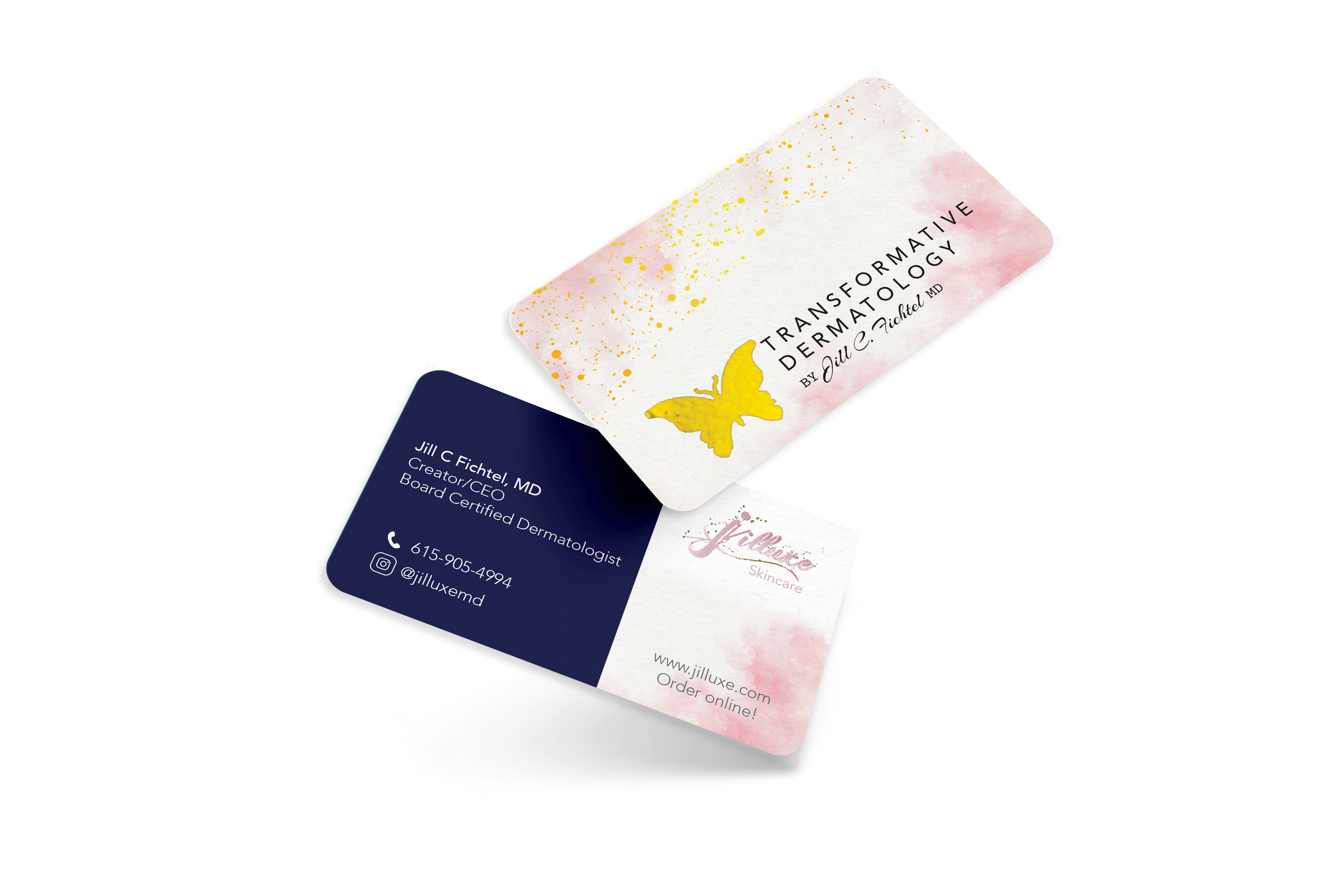 Business Card Design by Lorena Pereira for Bexley Dermatology | Design #22157376