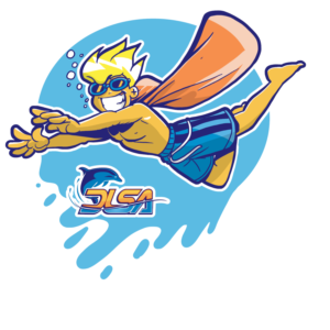 Water Safety Super Hero Characters | Graphic Design by Tomi Ax