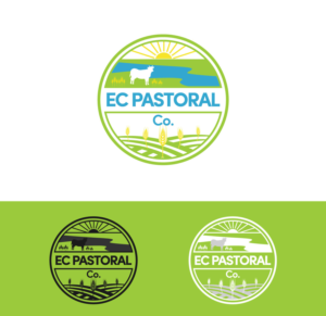 ECP Co. (or) EC Pastoral Co. | Logo Design by Cactus Designs