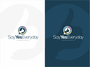 Say Yes Everyday | Logo Design by nikkiblue
