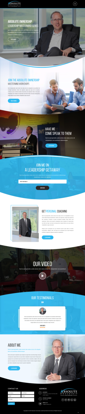 Web Design par pb pour ce projet | Design : #22172192