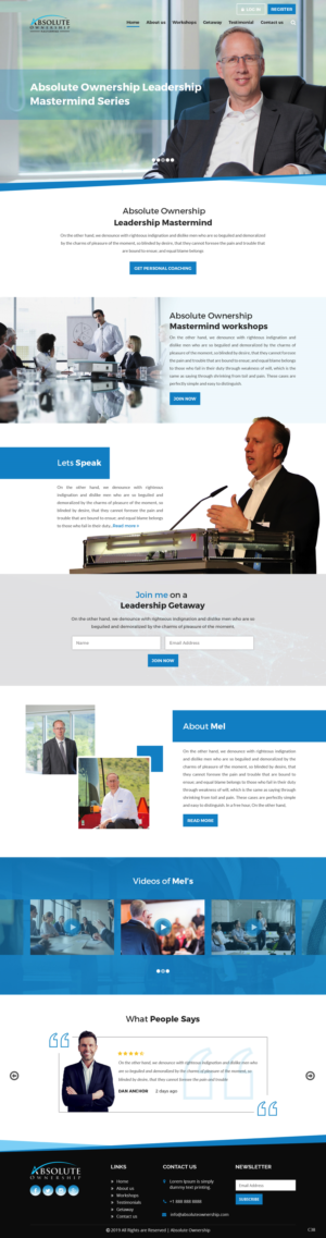Web Design par pb pour ce projet | Design : #22172205