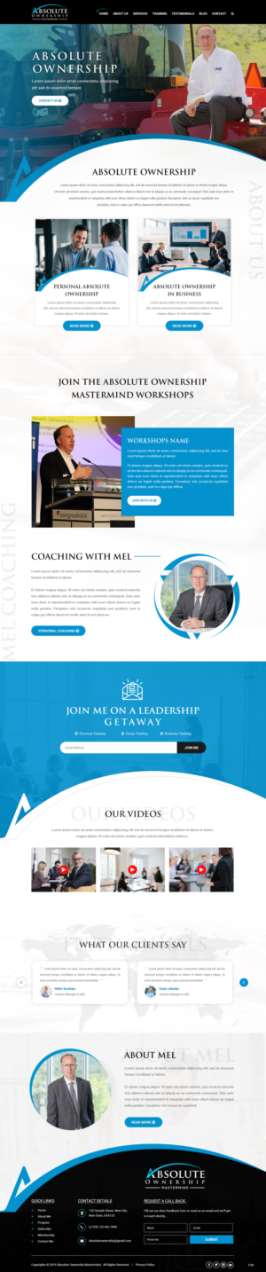 Web Design by pb for this project | Design: #22233503