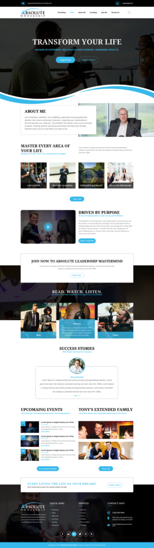 Web Design par rightway pour ce projet | Design : #22172648