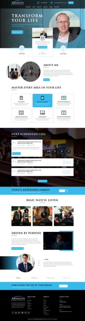 Web Design par rightway pour ce projet | Design : #22172649