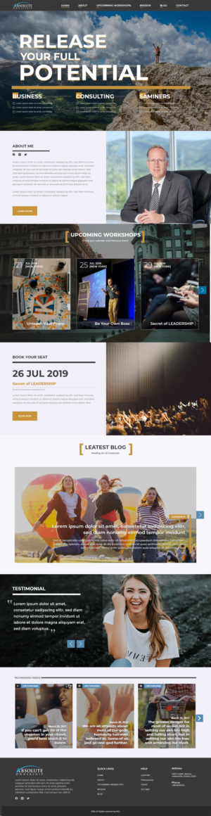 Web Design by Rudra Ghosh for this project | Design: #22216269