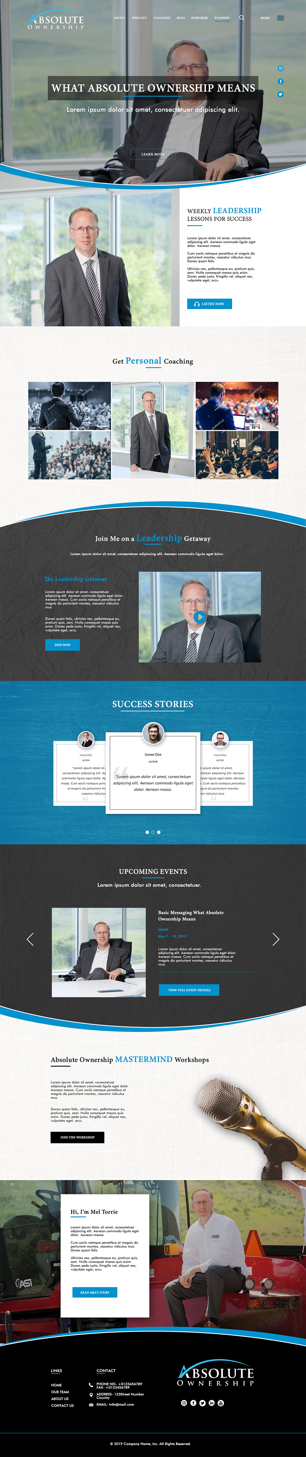 Web Design by OroojF for this project | Design #22181513