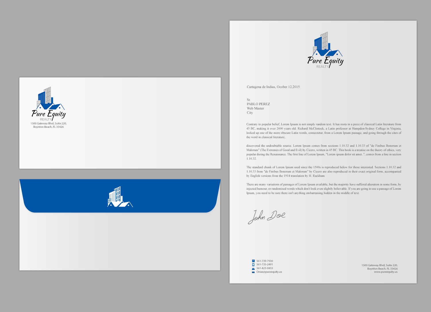 Stationery Design by Brand aid for this project | Design #22215369