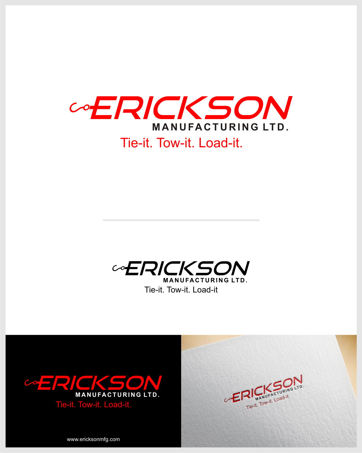 Logo Design by momo57 for Erickson Manufacturing | Design #22211755