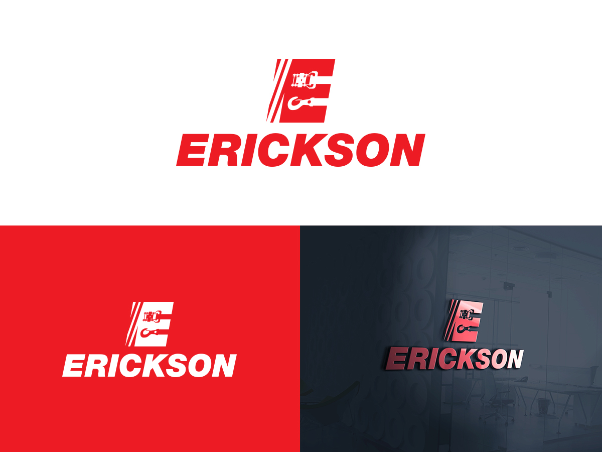 Logo Design by Slant Line Media for Erickson Manufacturing | Design #22163524