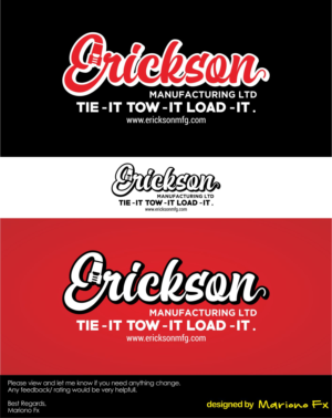 Logo Design by Mariono Fx for Erickson Manufacturing | Design: #22164237