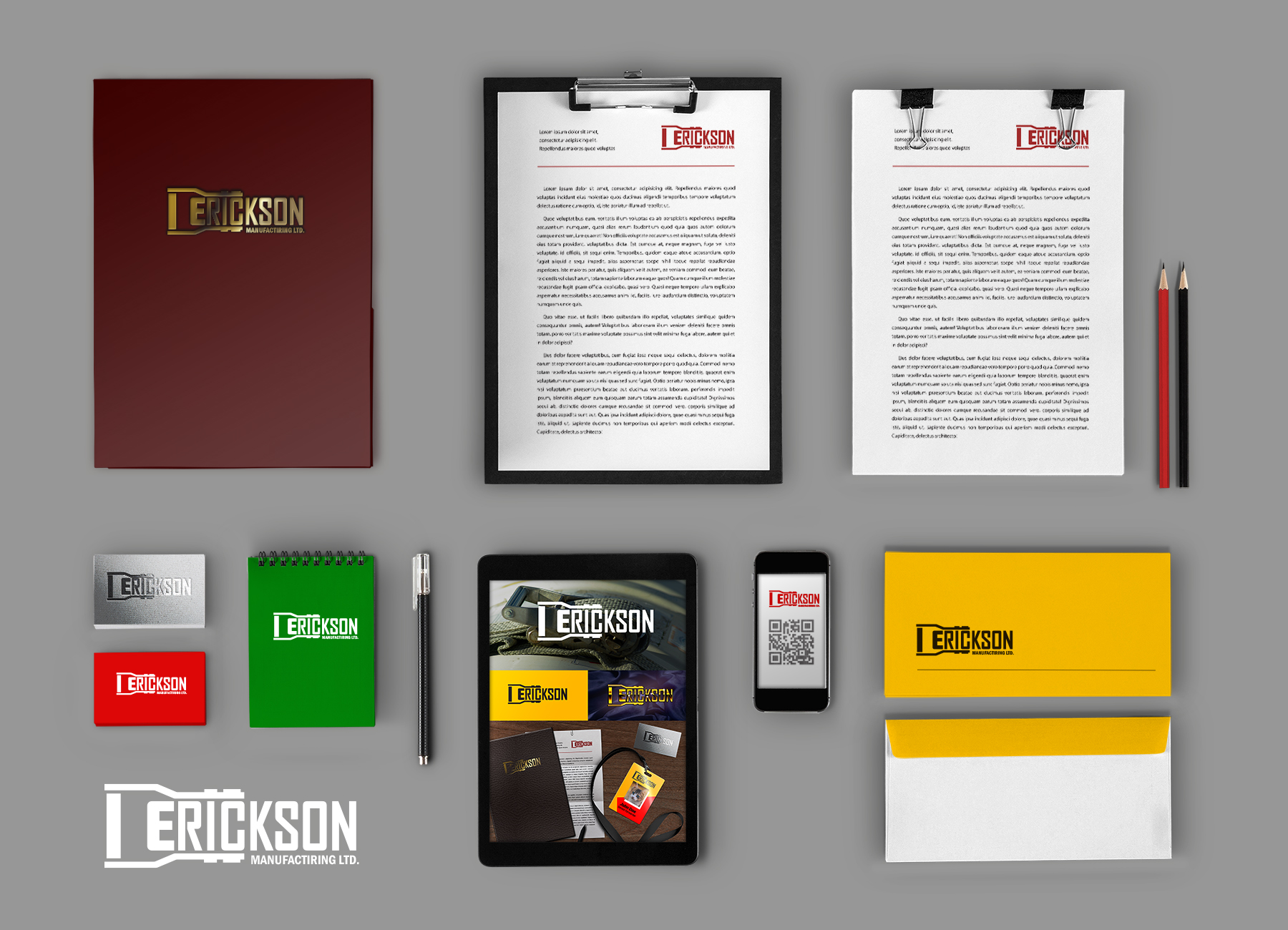 Logo Design by Volodymyr Hoshurenko for Erickson Manufacturing | Design #22223294