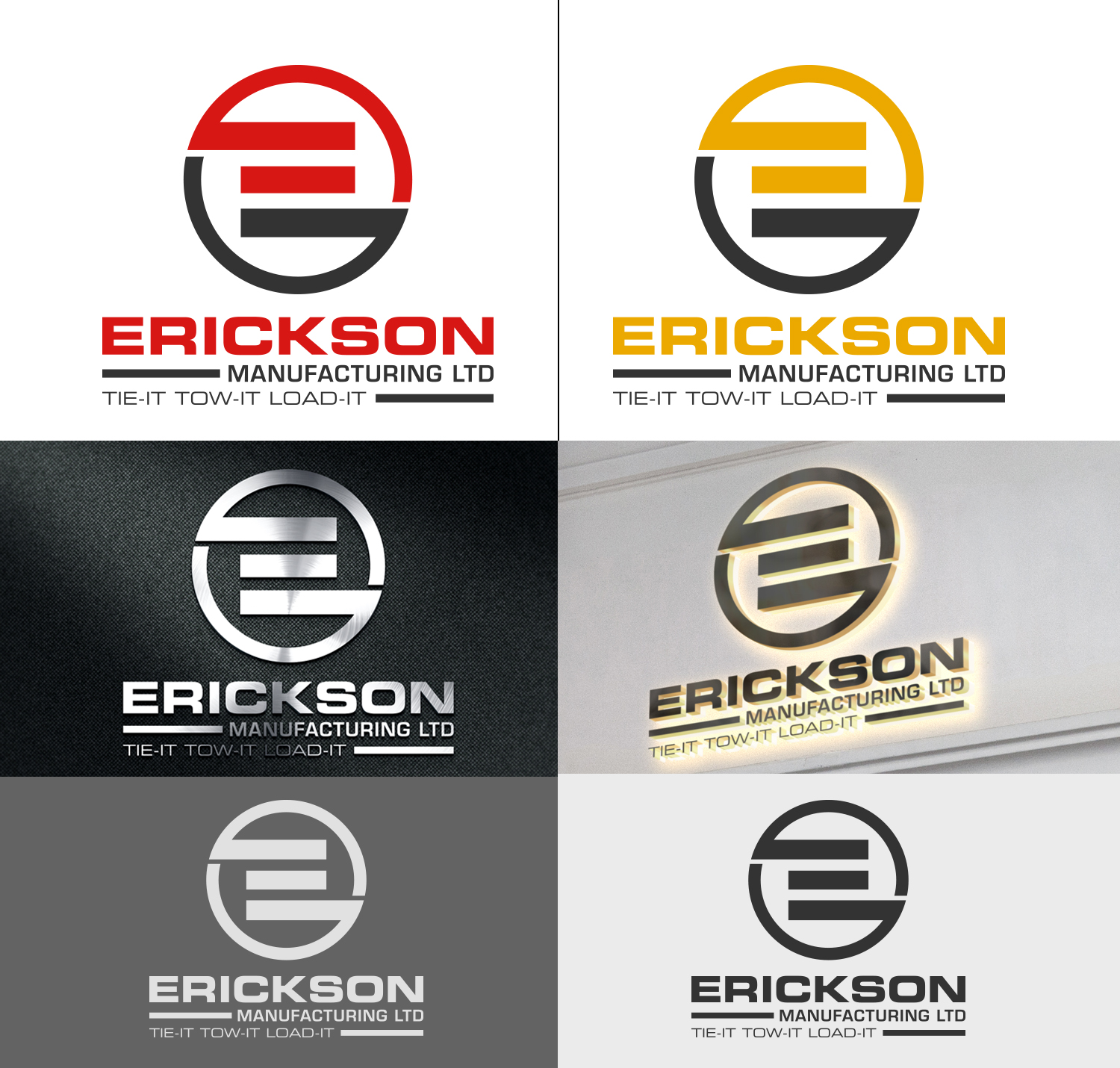Logo Design by Mustakim for Erickson Manufacturing | Design #22200928