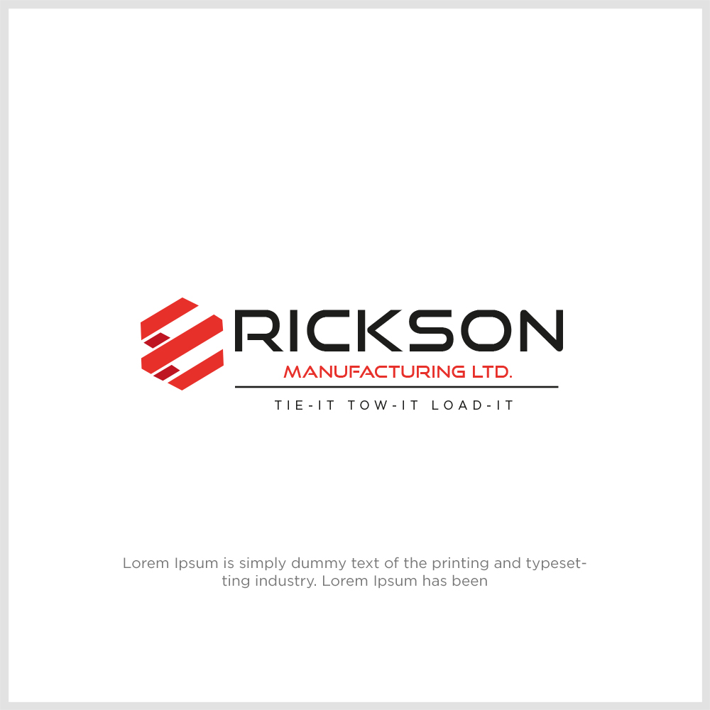 Logo Design by luthfanajah 2 for Erickson Manufacturing | Design #22177144