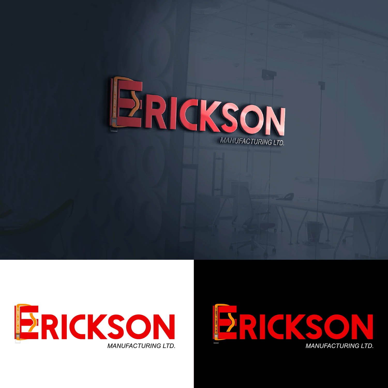 Logo Design by wisnudewe for Erickson Manufacturing | Design #22212521