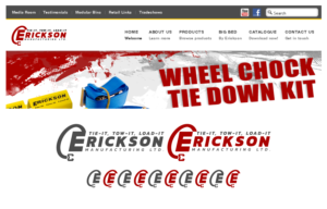 Logo Design by KAV GOOD for Erickson Manufacturing | Design: #22216770