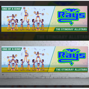Diseño de Cartelera por Viraj Patil para Heat Athletics All-Star Cheerleading | Diseño #22201253