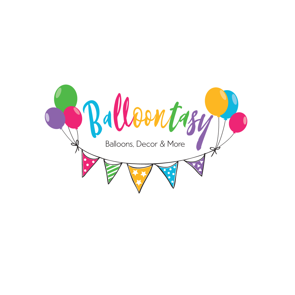 Logo-Design von Samantha Ward Design für Balloontasy | Design #22249500