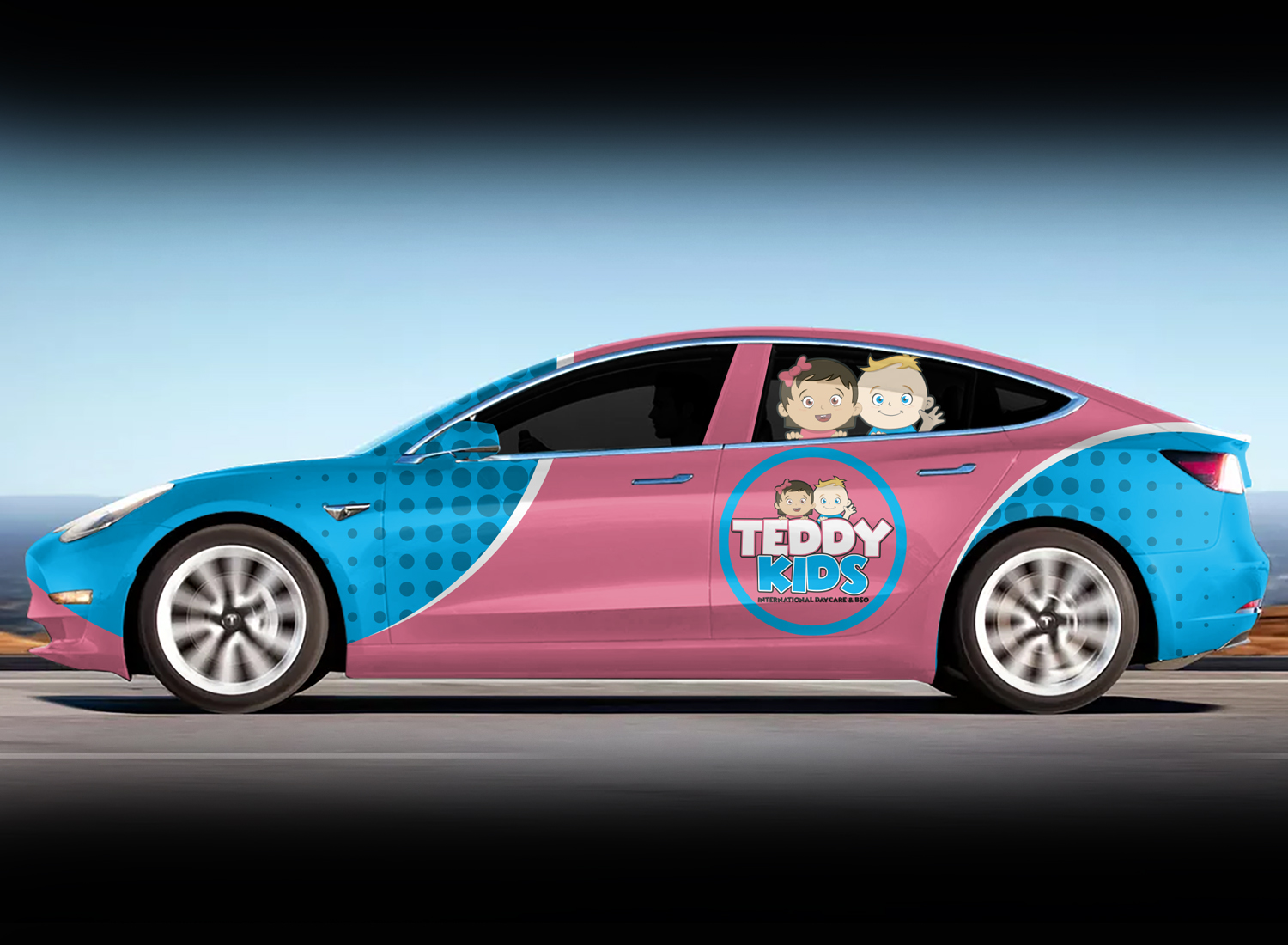 Car Wrap Design by RubelRir for Teddy Kids | Design #22219215