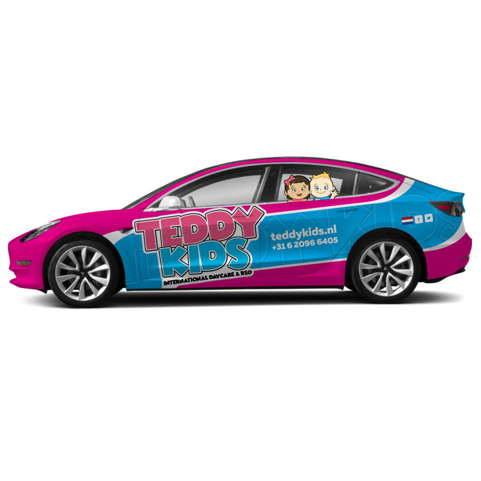 Car Wrap-Design von Yoga Tri für Teddy Kids | Design #22176020