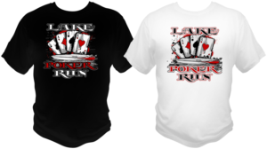 Poker Run T-Shirt | Diseño de Camiseta por bacujkov