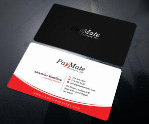 PayMate Partners Business Card Design | Business Card Design by Sandaruwan