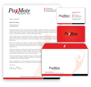 Design de Carte de Visite par nuhanenterpriseIT pour PayMate Partners Inc | Design #22193884