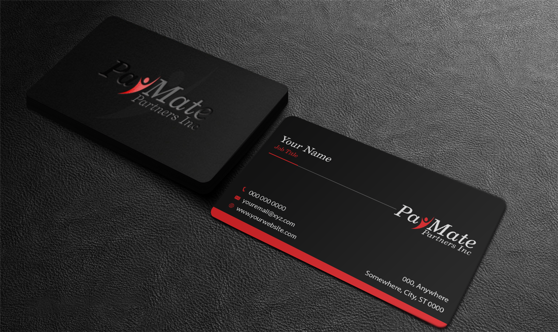 Business Card Design by Riz' for PayMate Partners Inc | Design #22186831
