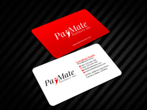 Visitenkarten-Design von Creations Box 2015 für PayMate Partners Inc | Design: #22180242