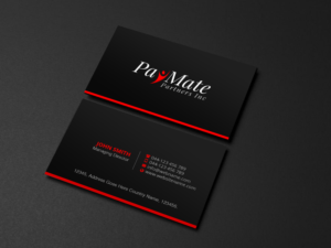 Business Card Design by Creations Box 2015 for PayMate Partners Inc | Design: #22180249