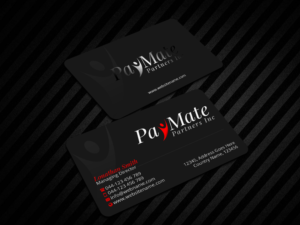 Business Card Design by Creations Box 2015 for PayMate Partners Inc | Design: #22180250