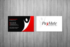 Business Card Design by Creations Box 2015 for PayMate Partners Inc | Design: #22181011