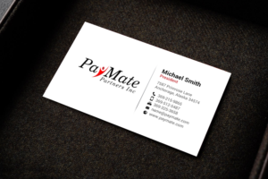 Business Card Design by chandrayaan.creative for PayMate Partners Inc | Design: #22177896