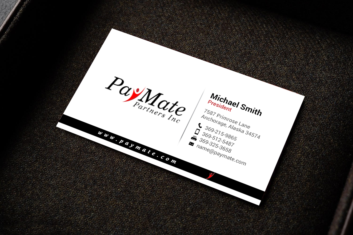 Business Card Design by chandrayaan.creative for PayMate Partners Inc | Design #22177898